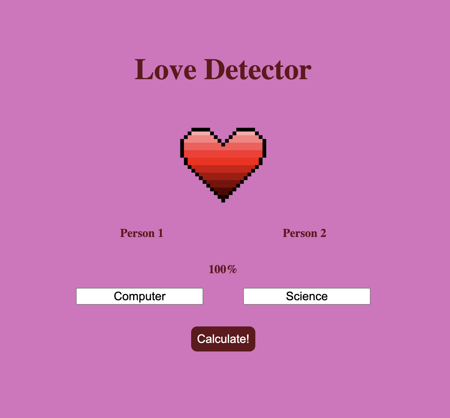 Love Detector
